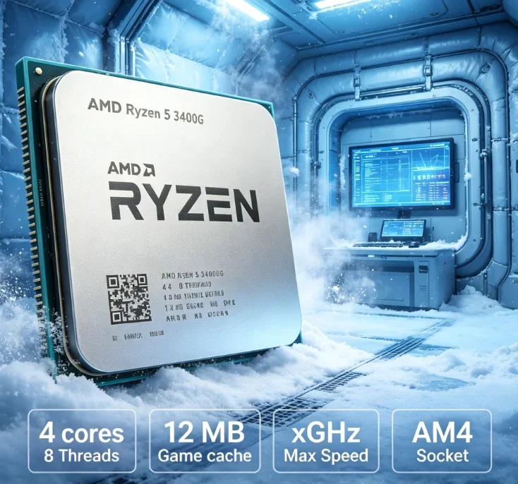 معالج AMD Ryzen 5 3400G